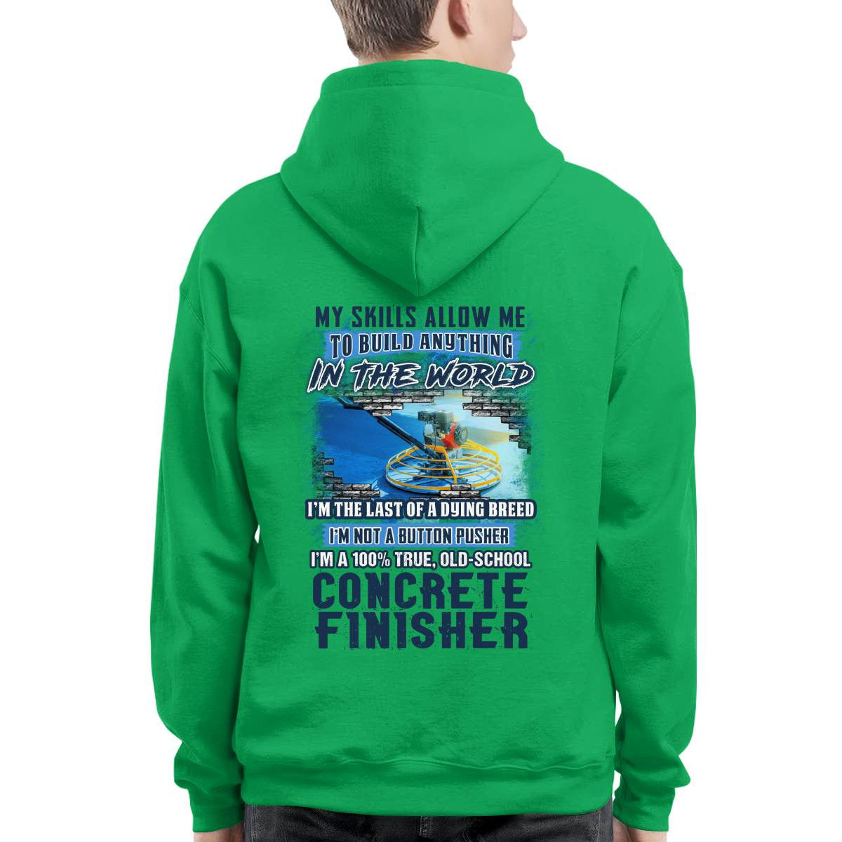 Awesome Concrete Finisher-T-shirt - grunx260804-0003
