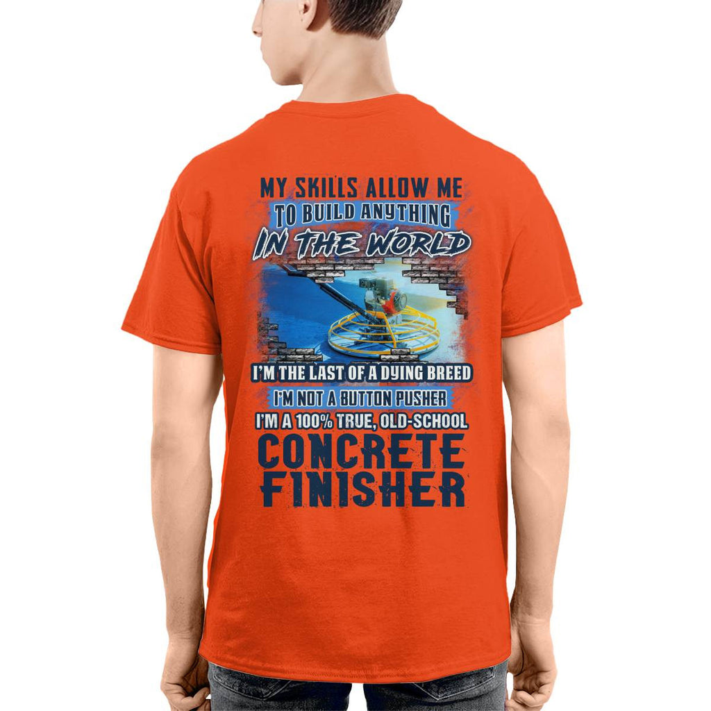 Awesome Concrete Finisher-T-shirt - grunx260804-0003