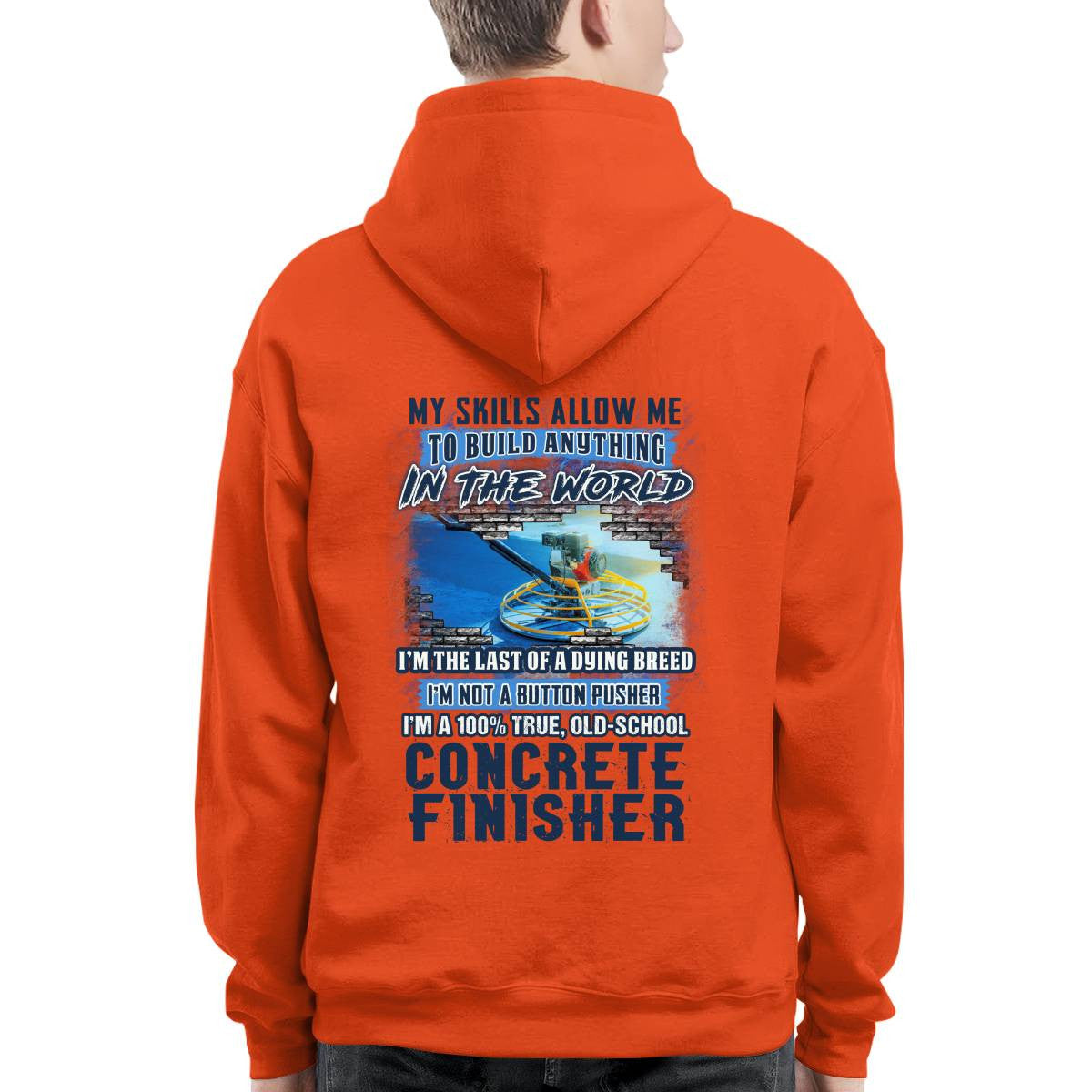 Awesome Concrete Finisher-T-shirt - grunx260804-0003