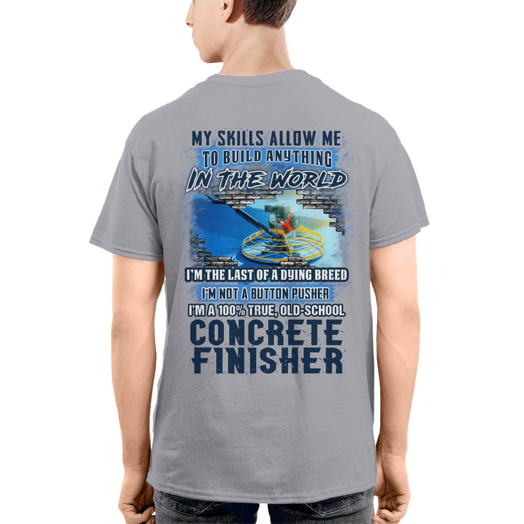 Awesome Concrete Finisher-T-shirt - grunx260804-0003