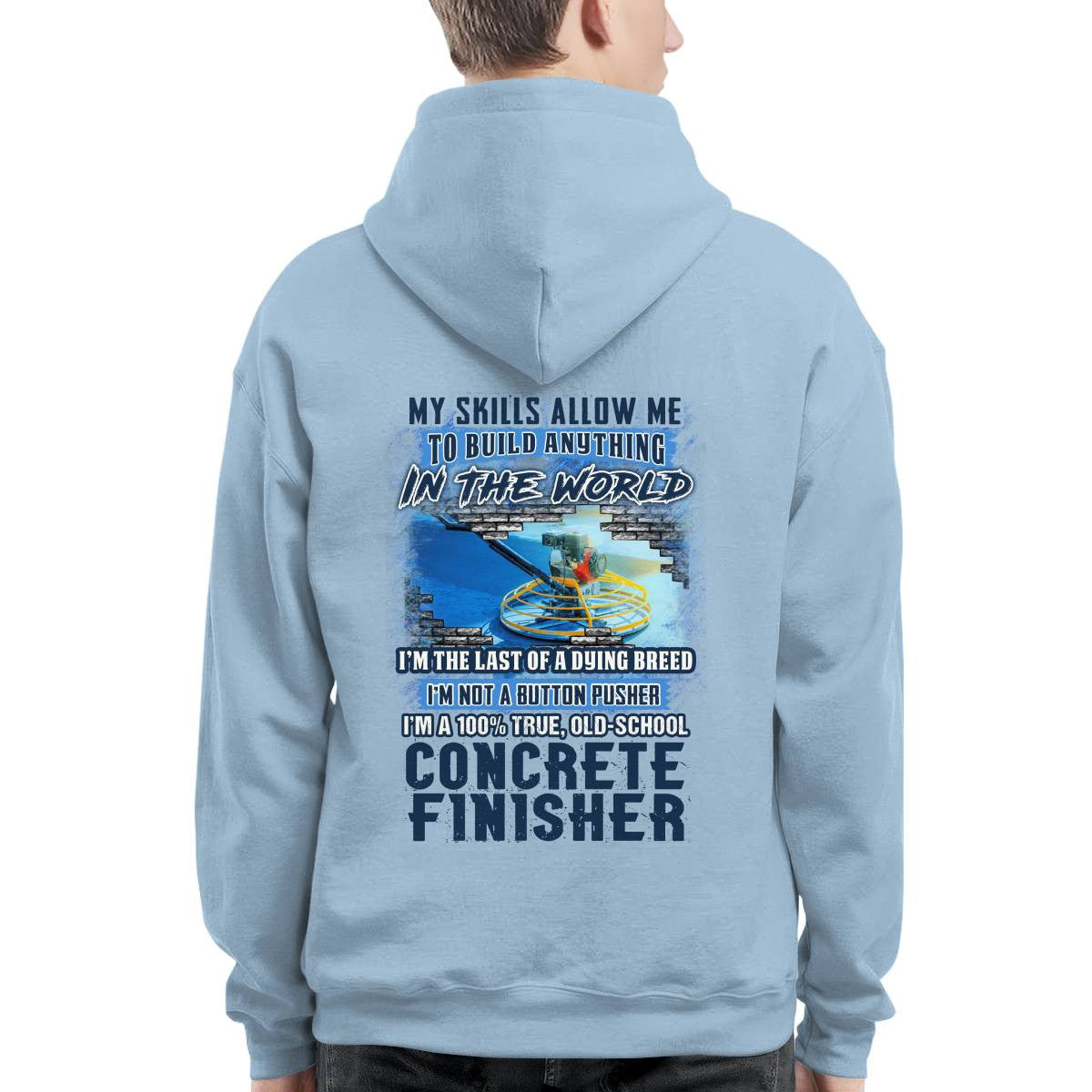 Awesome Concrete Finisher-T-shirt - grunx260804-0003