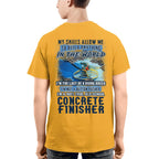 Awesome Concrete Finisher-T-shirt - grunx260804-0003