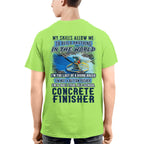 Awesome Concrete Finisher-T-shirt - grunx260804-0003