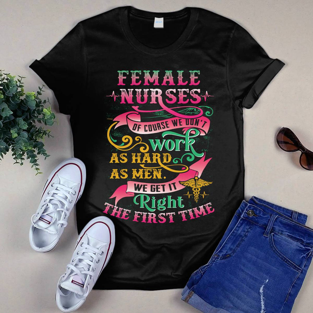 Awesome Female Nurses-T-shirt - grunx260804-0114