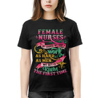 Awesome Female Nurses-T-shirt - grunx260804-0114