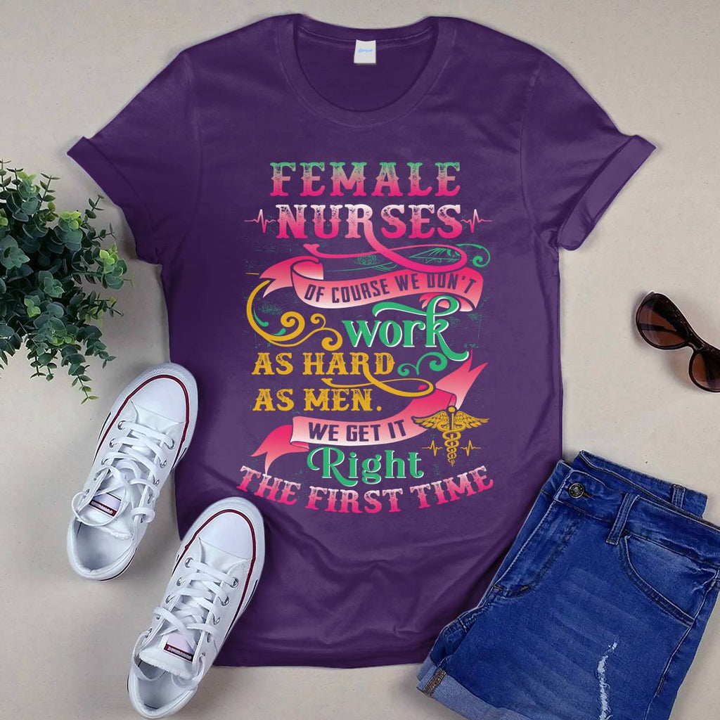 Awesome Female Nurses-T-shirt - grunx260804-0114