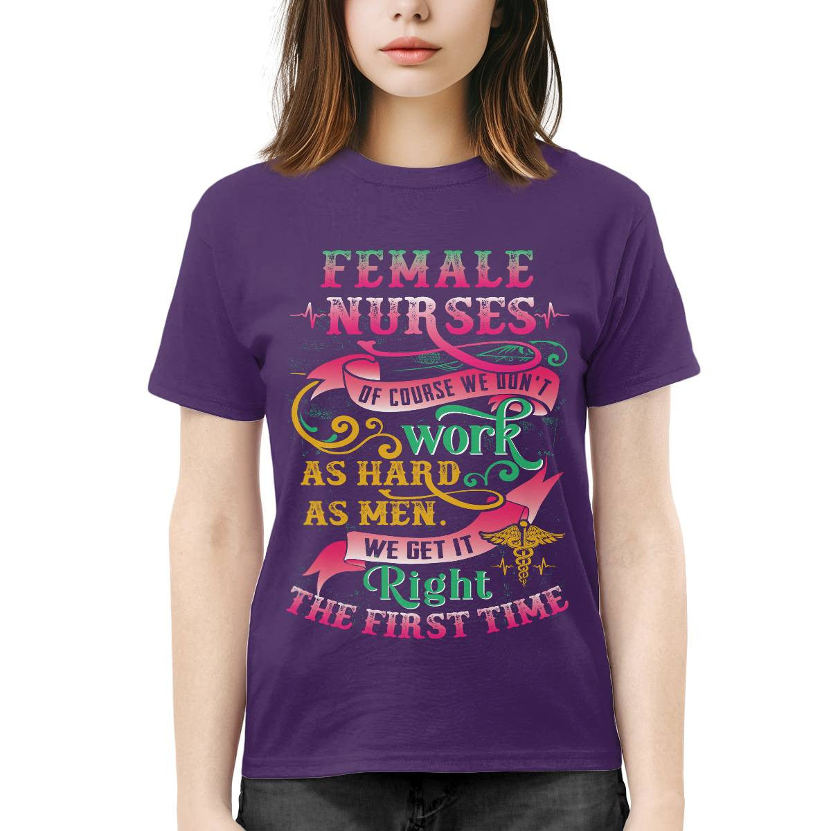 Awesome Female Nurses-T-shirt - grunx260804-0114