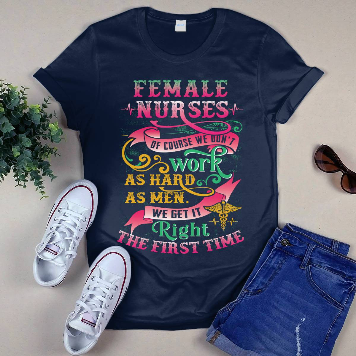 Awesome Female Nurses-T-shirt - grunx260804-0114