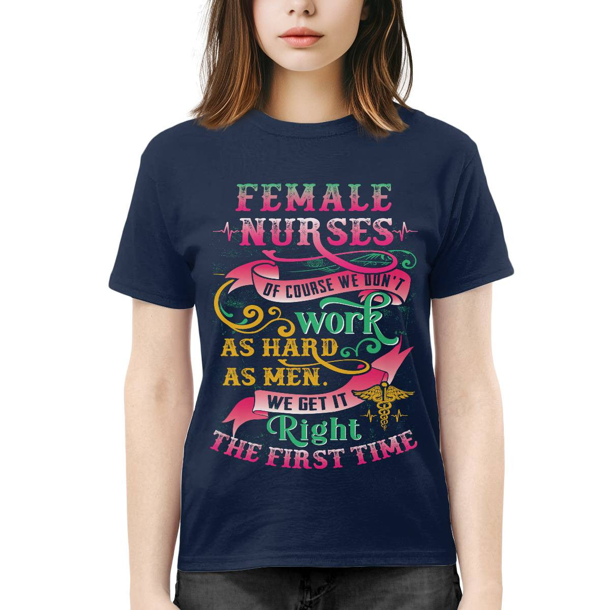 Awesome Female Nurses-T-shirt - grunx260804-0114