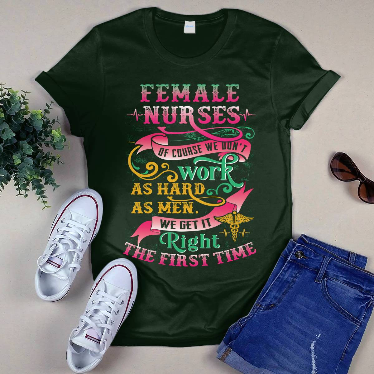 Awesome Female Nurses-T-shirt - grunx260804-0114