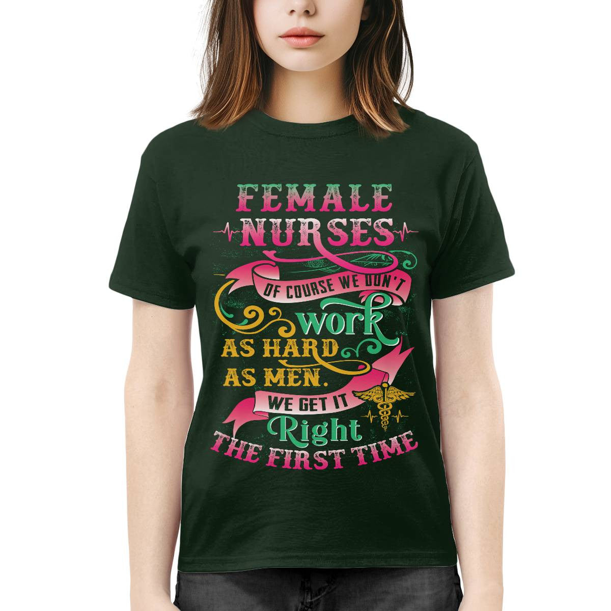 Awesome Female Nurses-T-shirt - grunx260804-0114