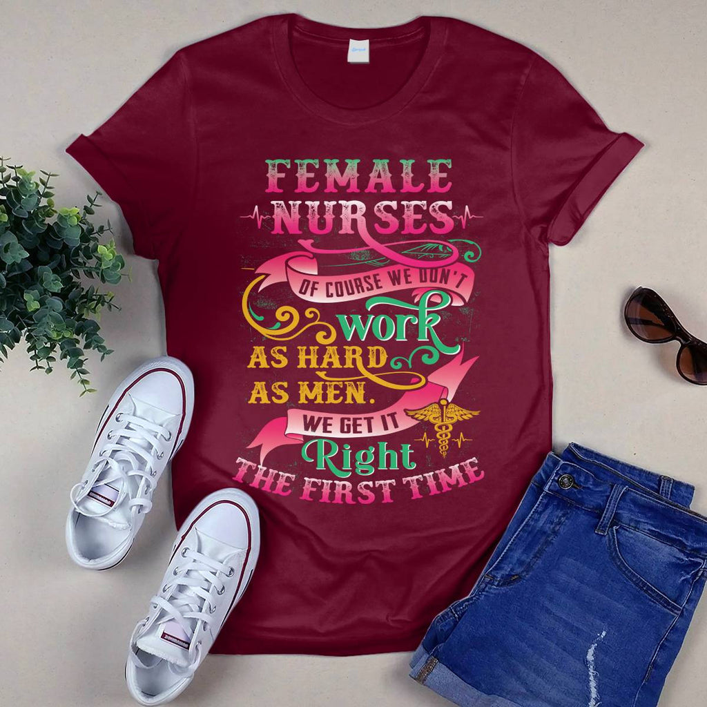 Awesome Female Nurses-T-shirt - grunx260804-0114
