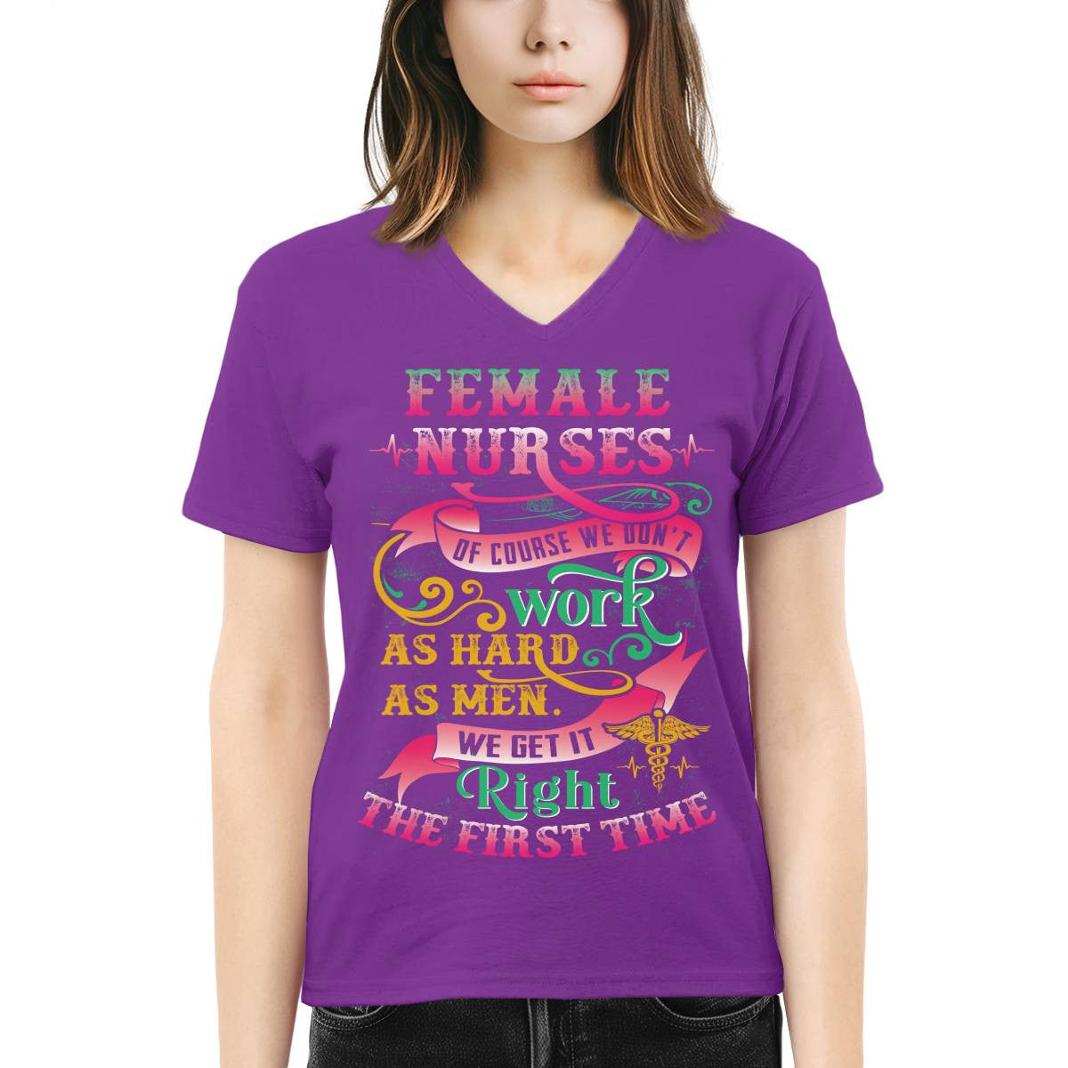 Awesome Female Nurses-T-shirt - grunx260804-0114