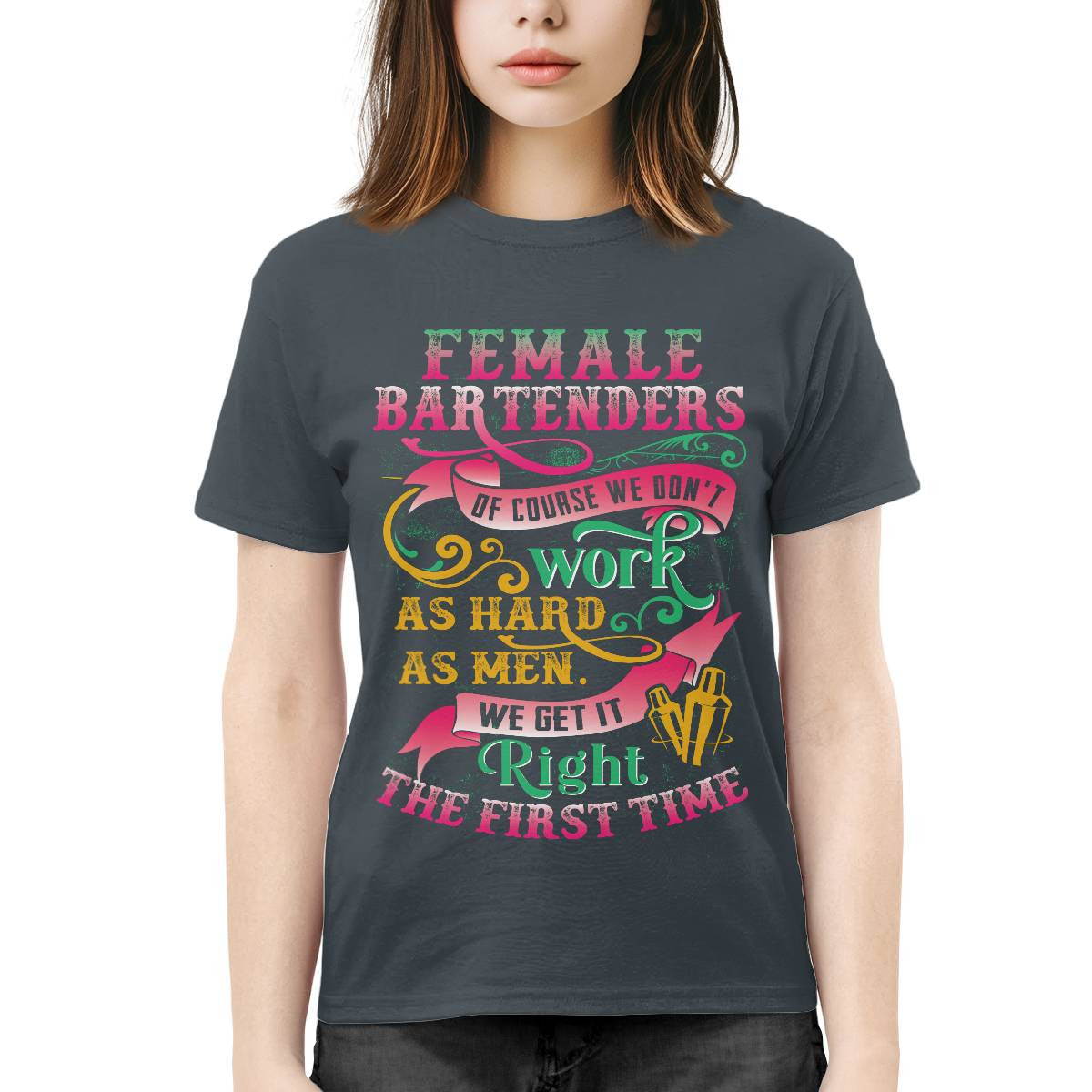 Awesome Female Bartenders-T-shirt - grunx260804-0113
