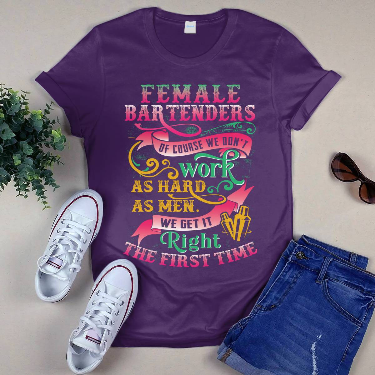 Awesome Female Bartenders-T-shirt - grunx260804-0113