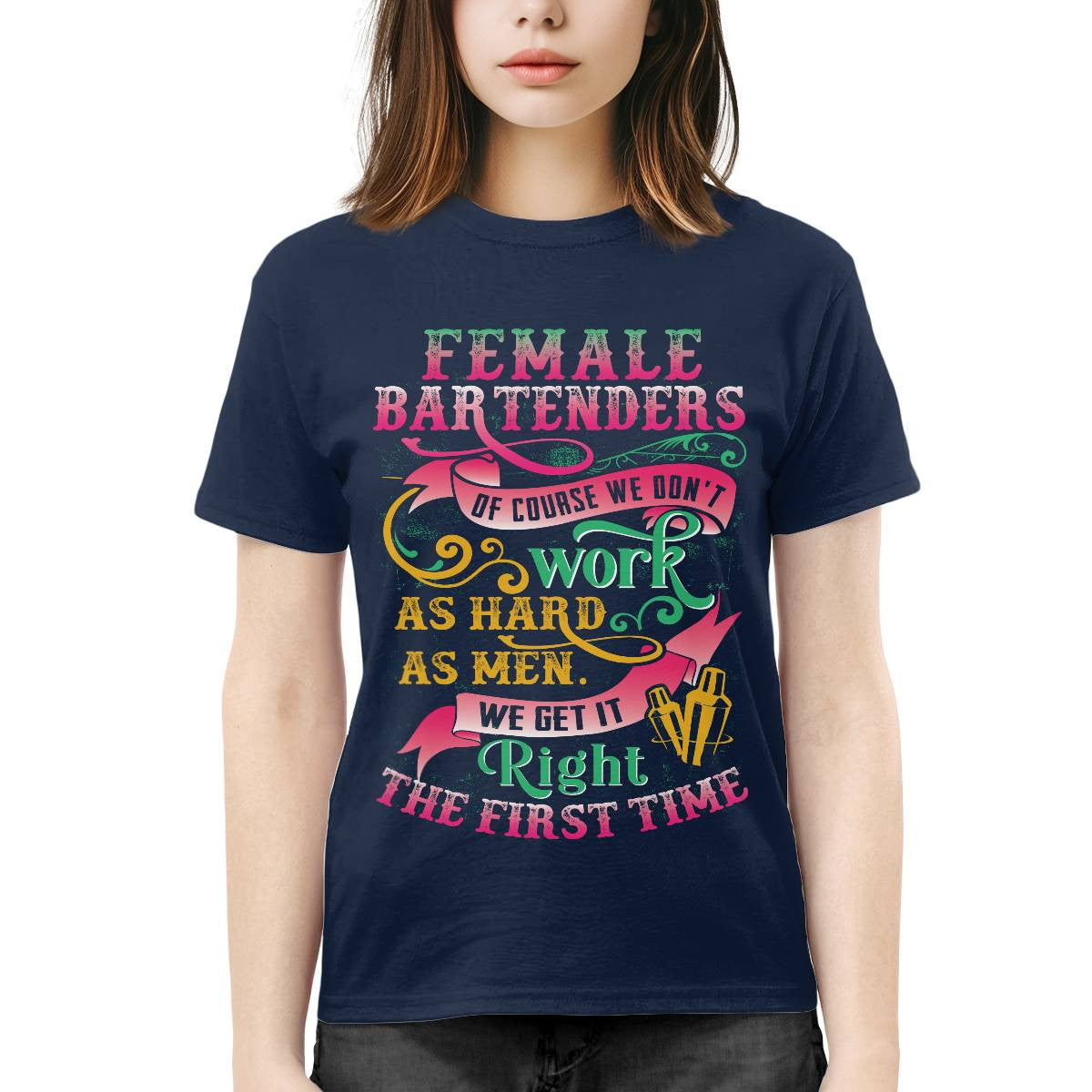 Awesome Female Bartenders-T-shirt - grunx260804-0113
