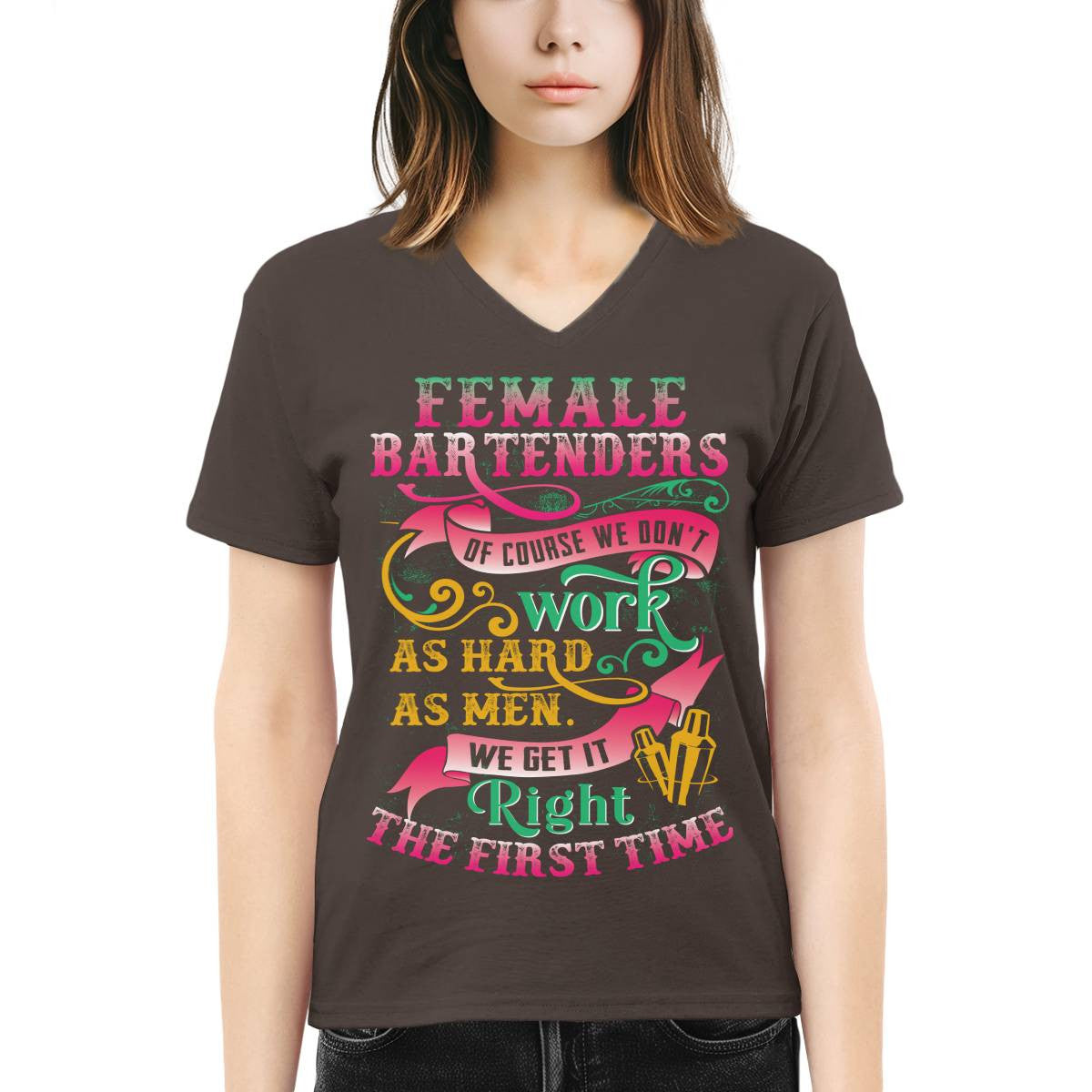 Awesome Female Bartenders-T-shirt - grunx260804-0113