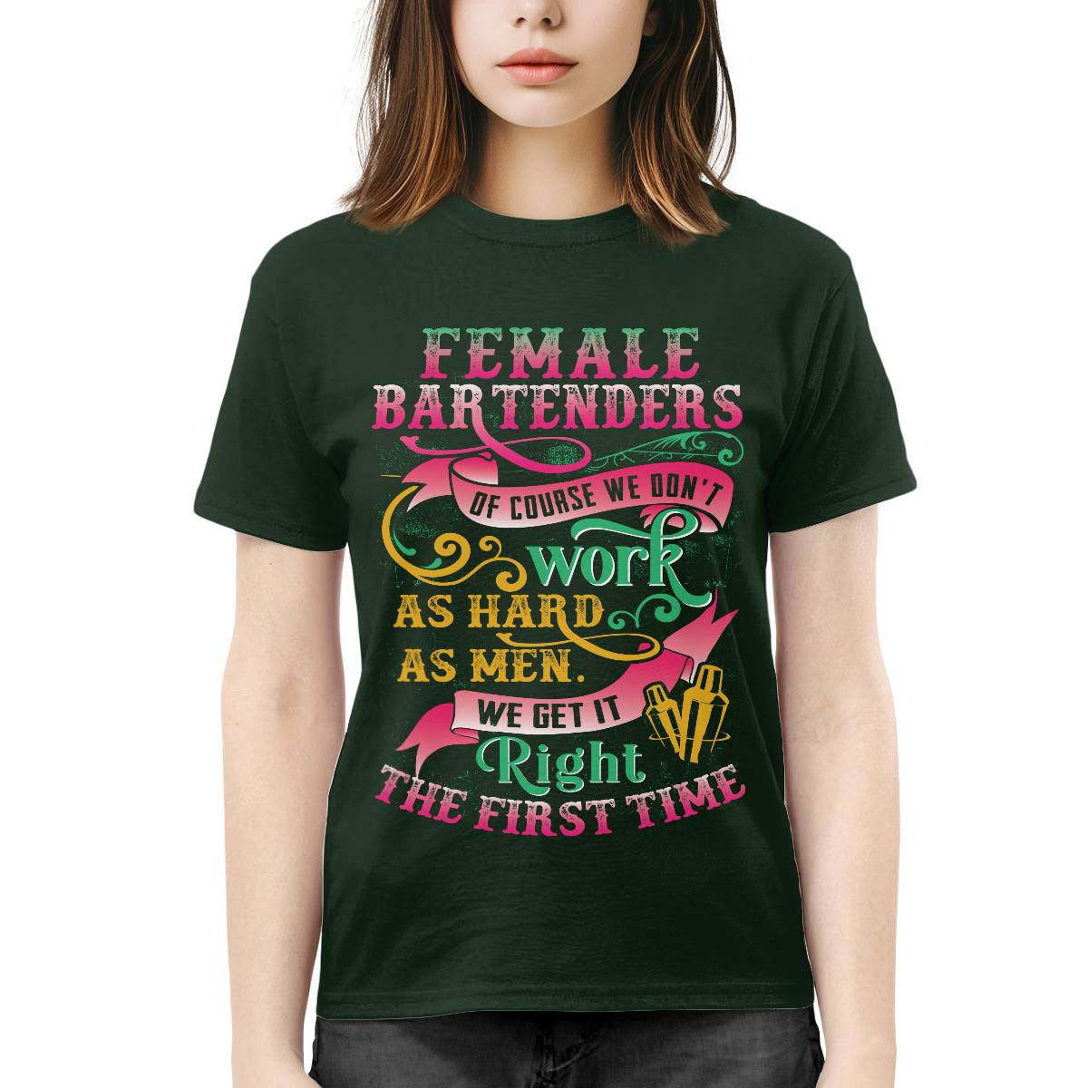 Awesome Female Bartenders-T-shirt - grunx260804-0113