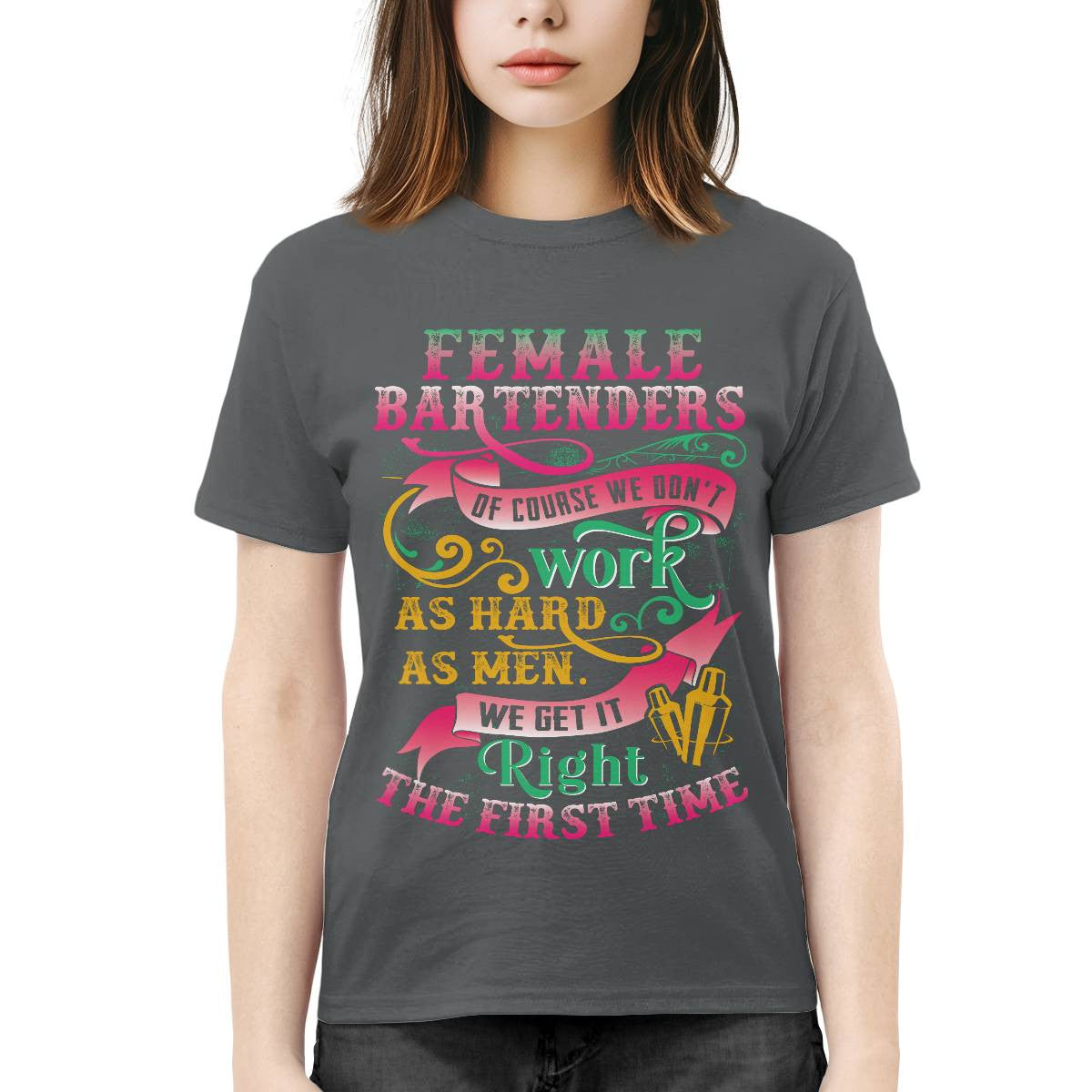 Awesome Female Bartenders-T-shirt - grunx260804-0113