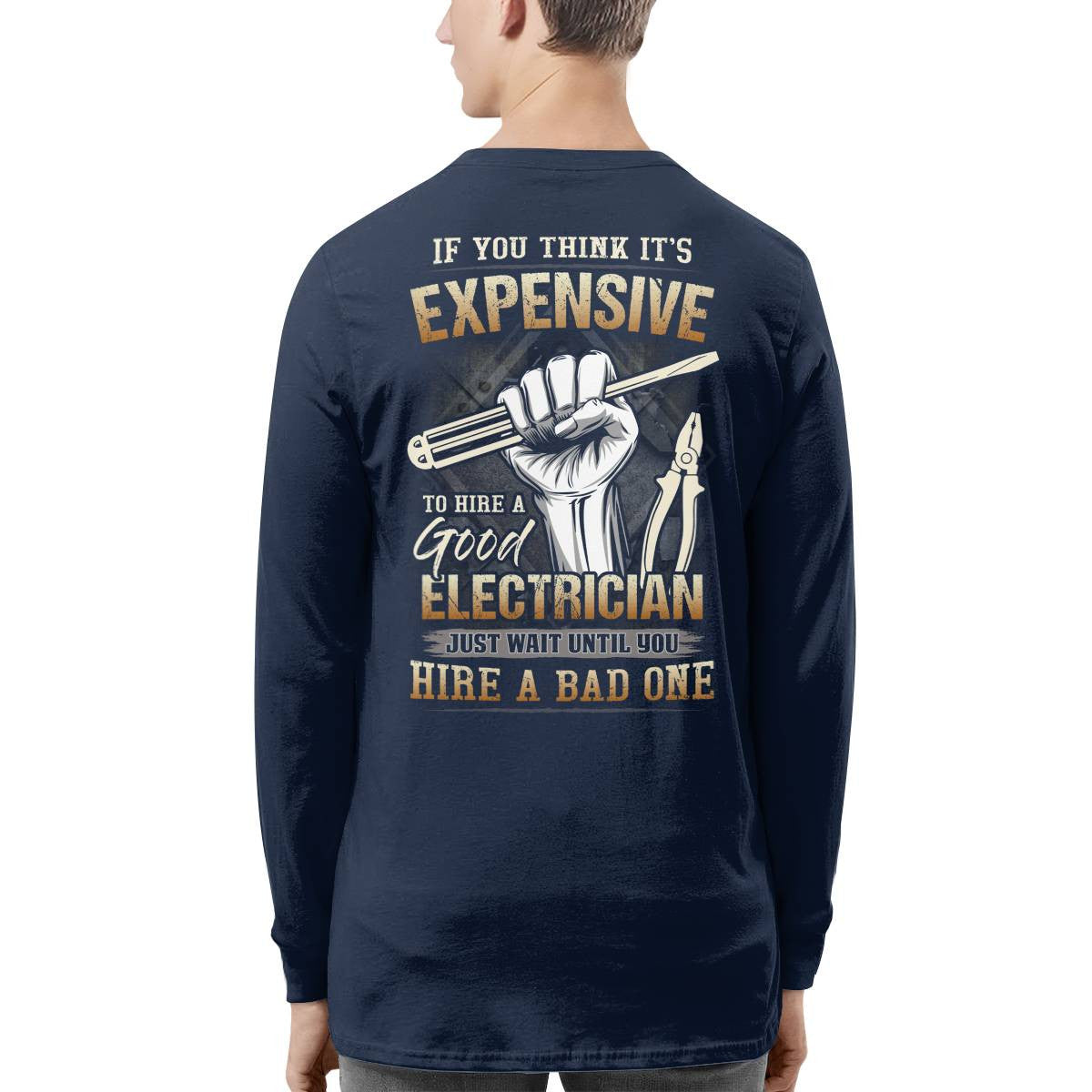 Awesome Electrician-T-shirt - grunx260804-0074