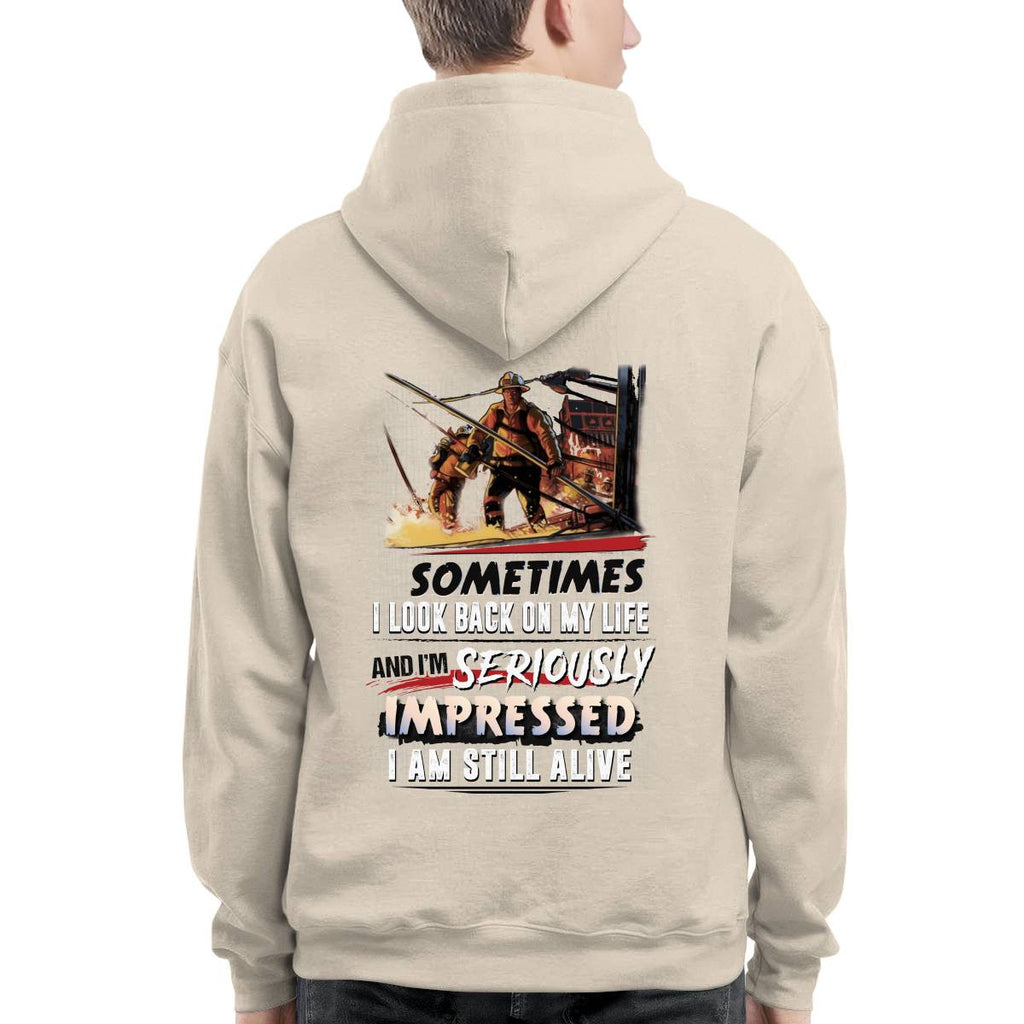 Awesome Firefighter-T-shirt - grunx260804-0150
