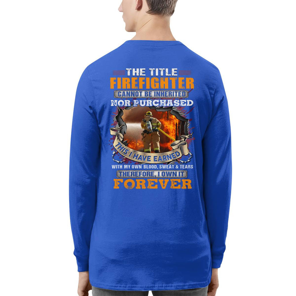 Awesome Firefighter-T-shirt - grunx260804-0152