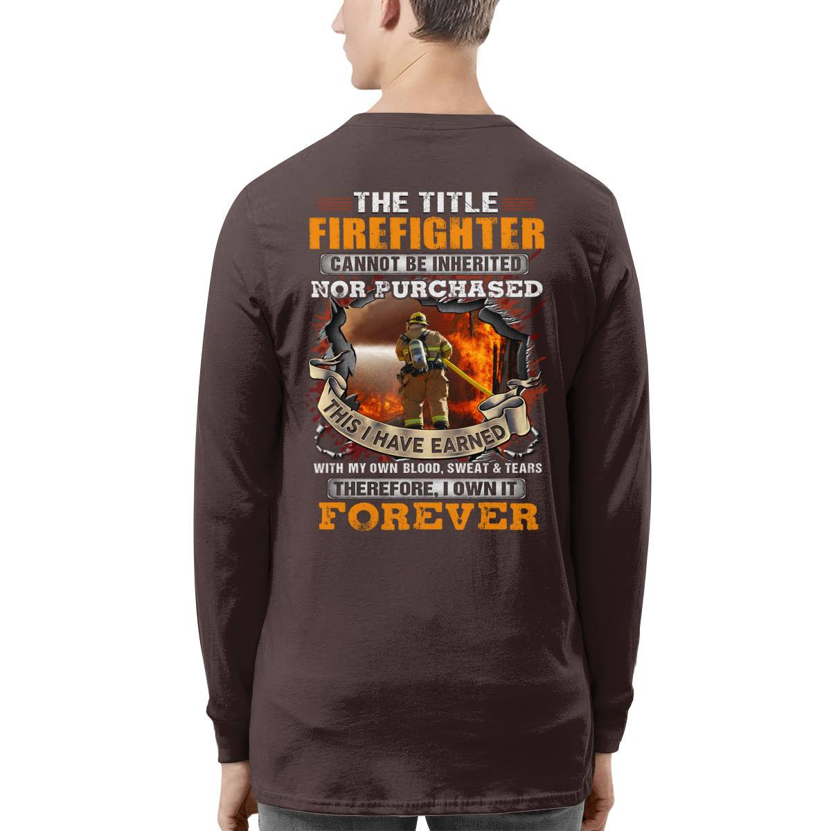 Awesome Firefighter-T-shirt - grunx260804-0152