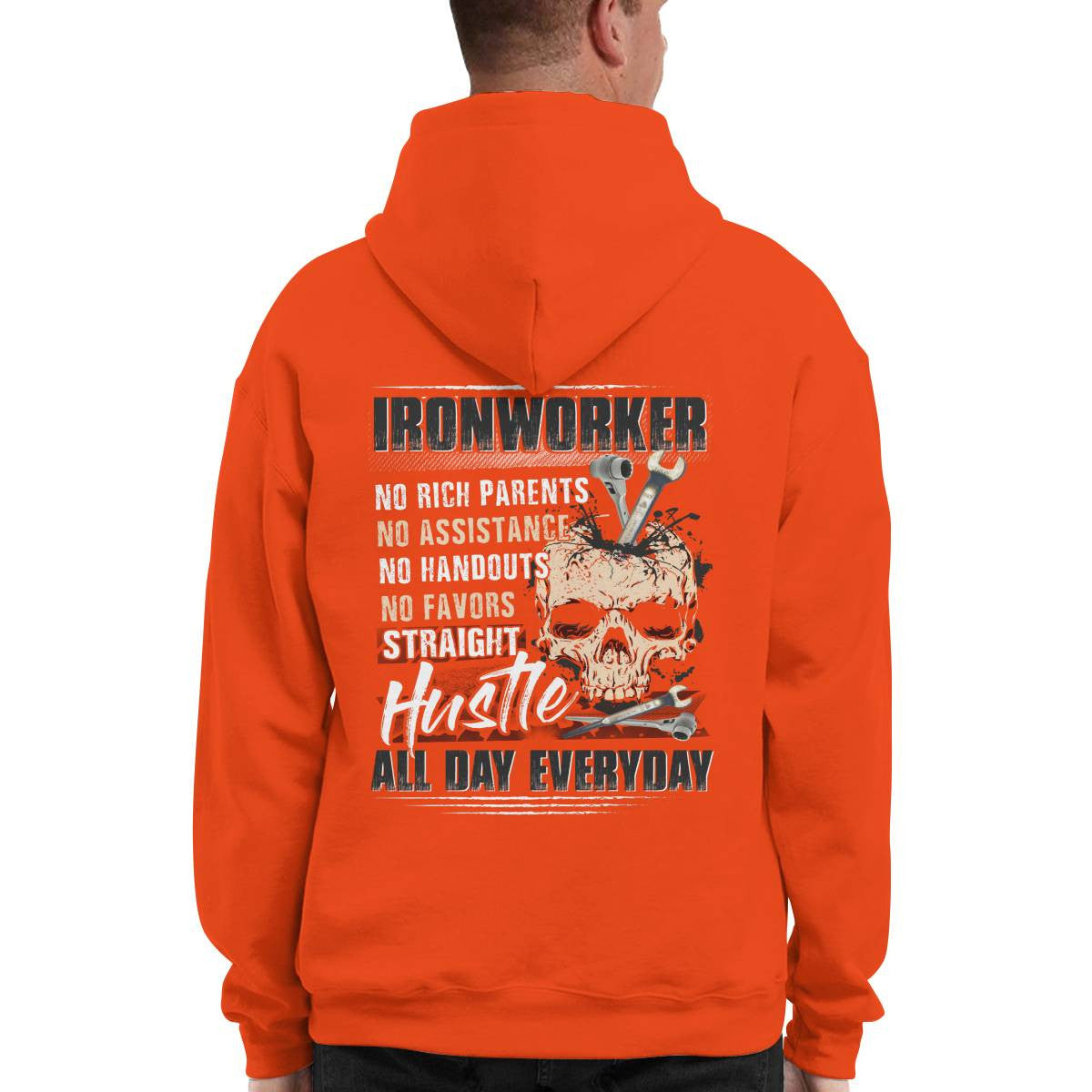 Awesome Ironworker-Hoodie - grunx260804-0294