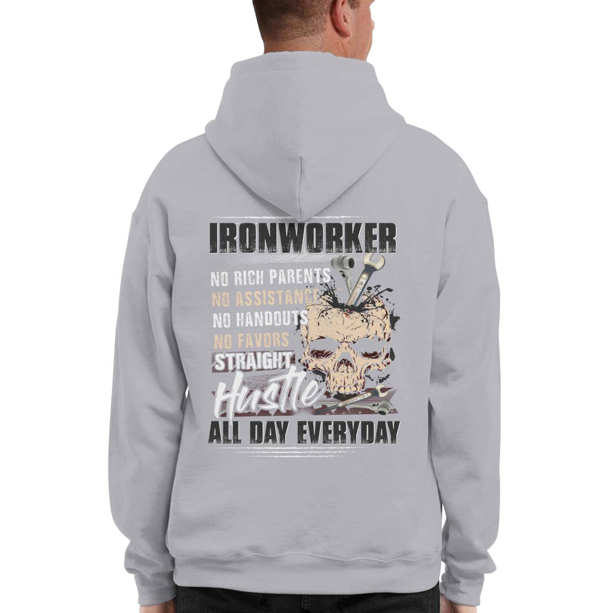Awesome Ironworker-Hoodie - grunx260804-0294