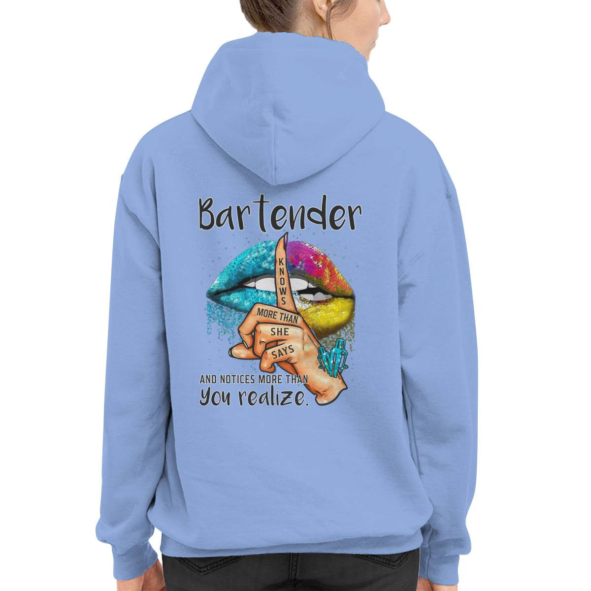 Awesome Bartender -Hoodie - grunx260804-0252