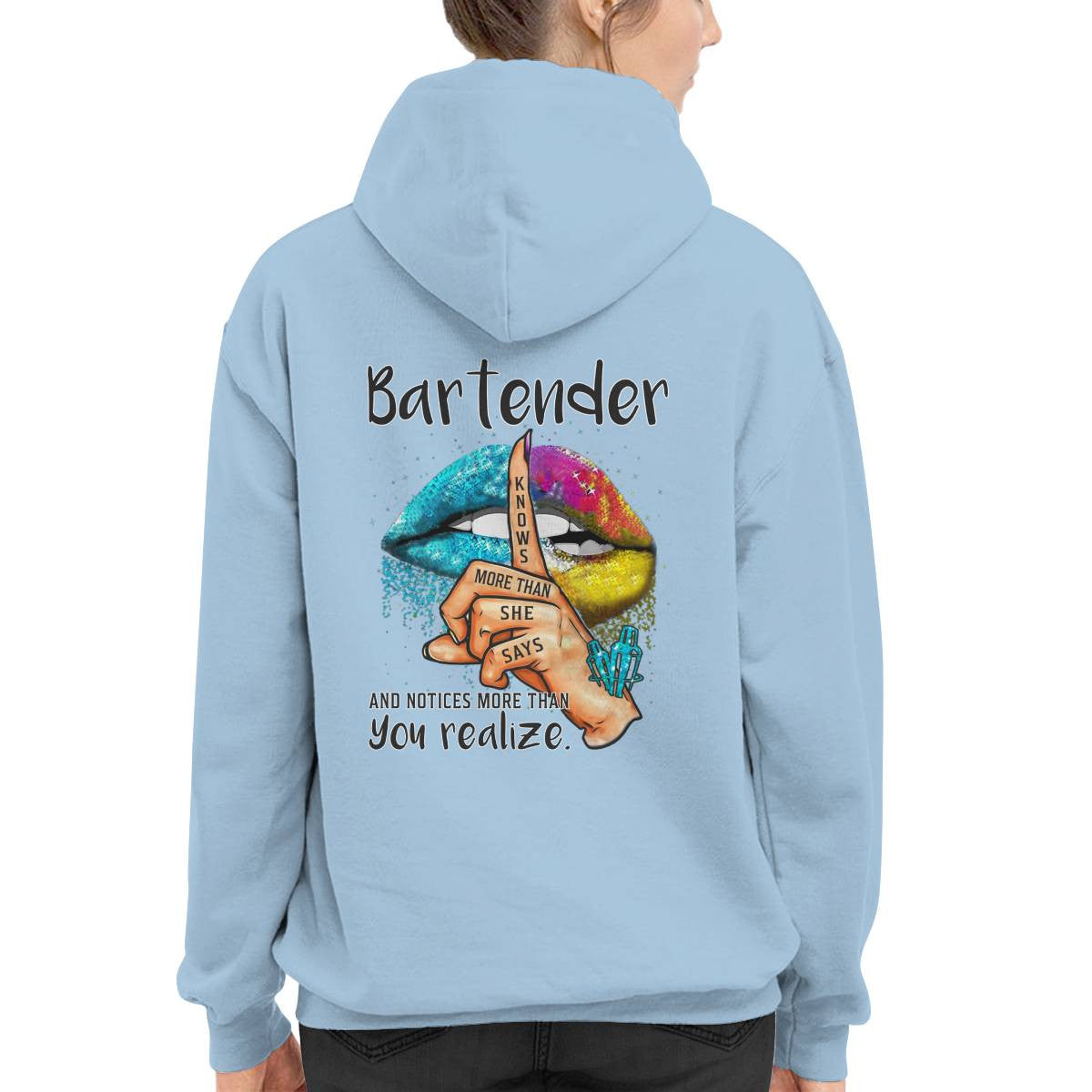 Awesome Bartender -Hoodie - grunx260804-0252
