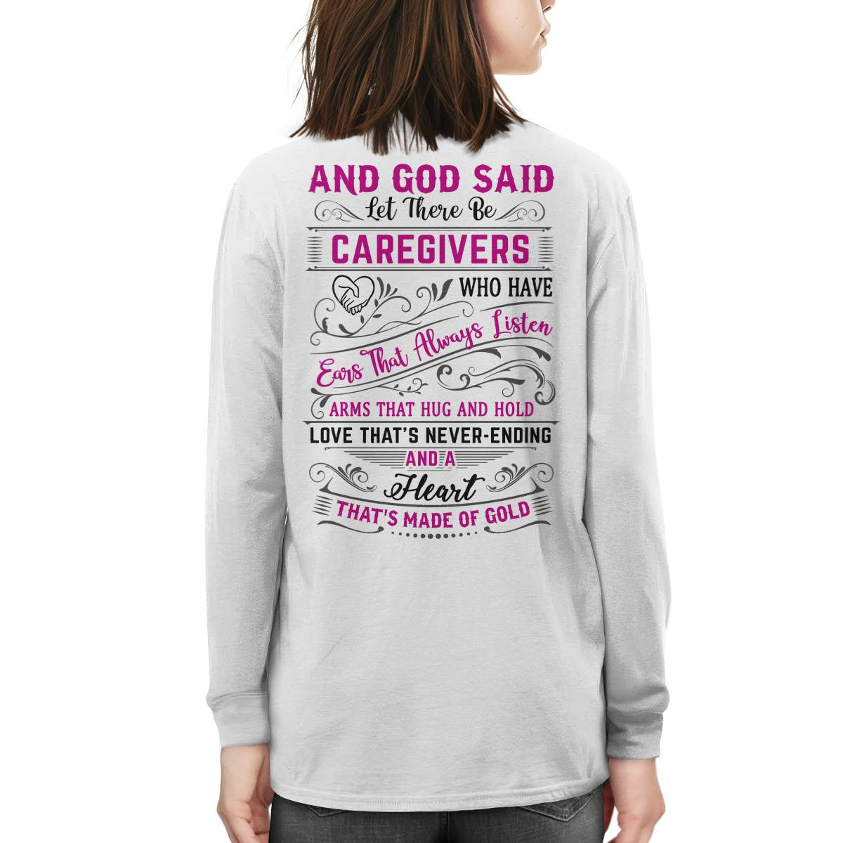 Awesome Caregiver-T-shirt-#F180724NEVEN6BCAREZ8
