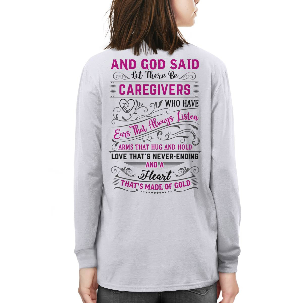 Awesome Caregiver-T-shirt-#F180724NEVEN6BCAREZ8