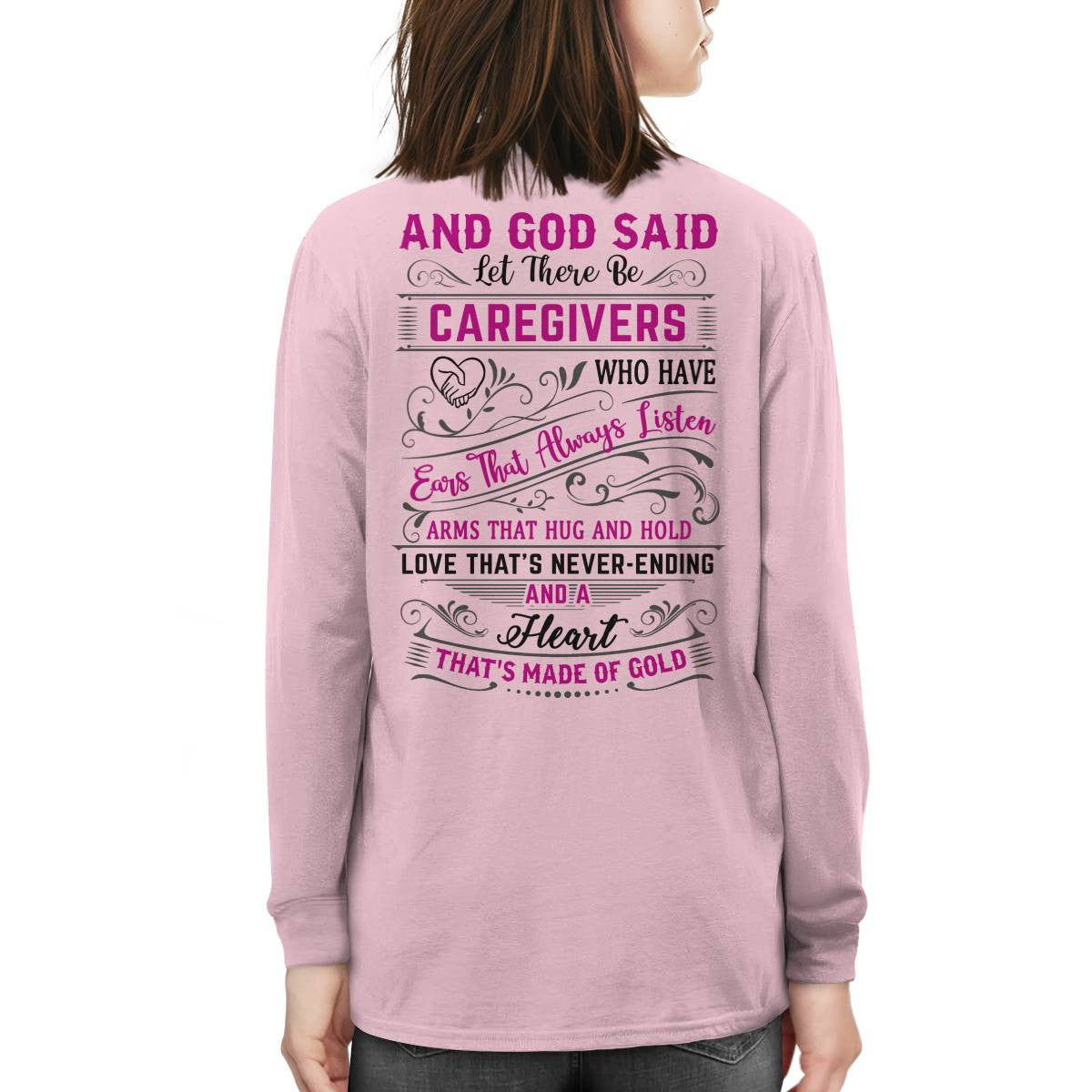 Awesome Caregiver-T-shirt-#F180724NEVEN6BCAREZ8