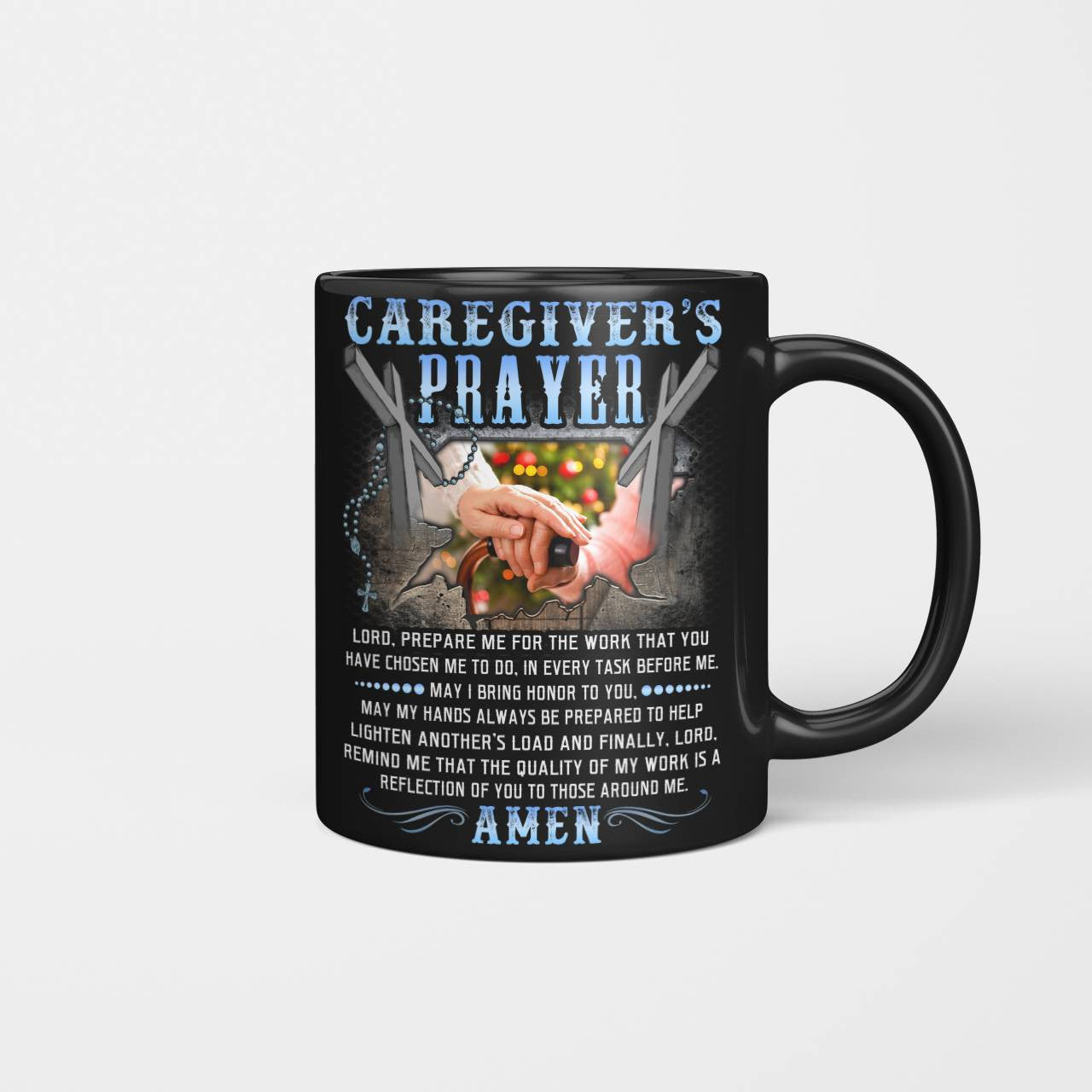 Awesome Caregiver's Prayer -Hoodie-#F111124EVTAS10BCAREZ4
