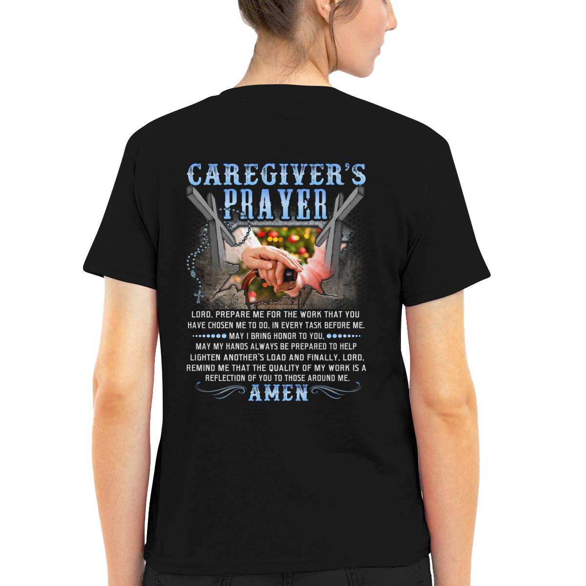 Awesome Caregiver's Prayer -Hoodie-#F111124EVTAS10BCAREZ4