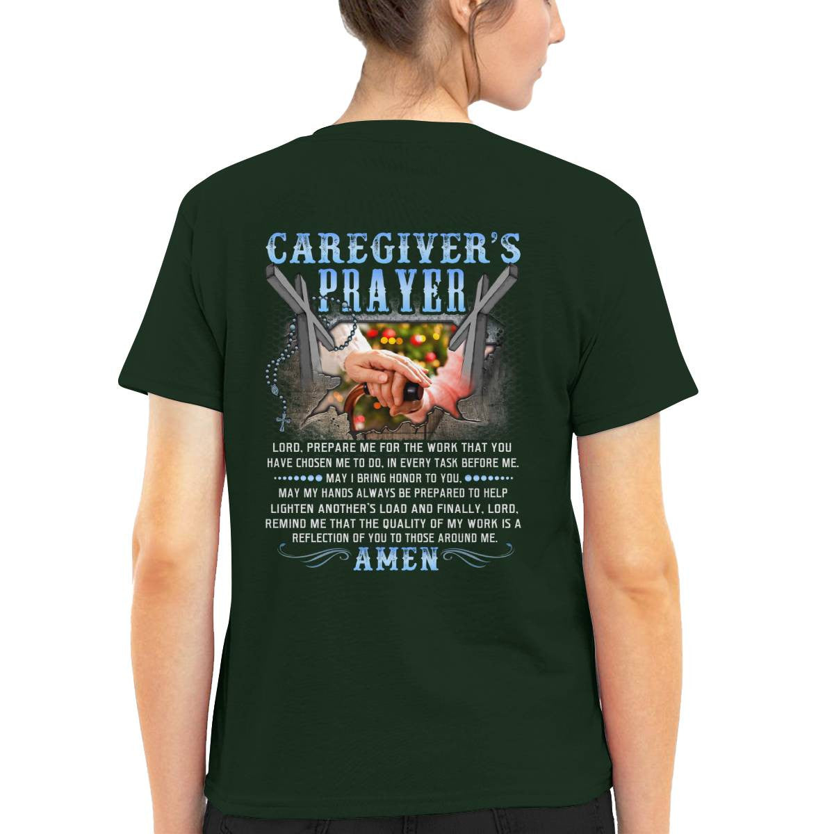 Awesome Caregiver's Prayer -Hoodie-#F111124EVTAS10BCAREZ4