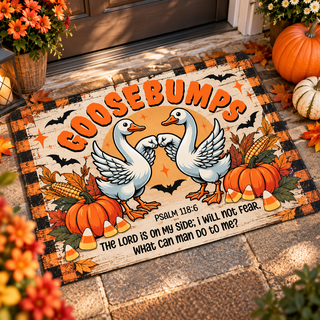 Goosebumps Psalm 118:6 Doormat
