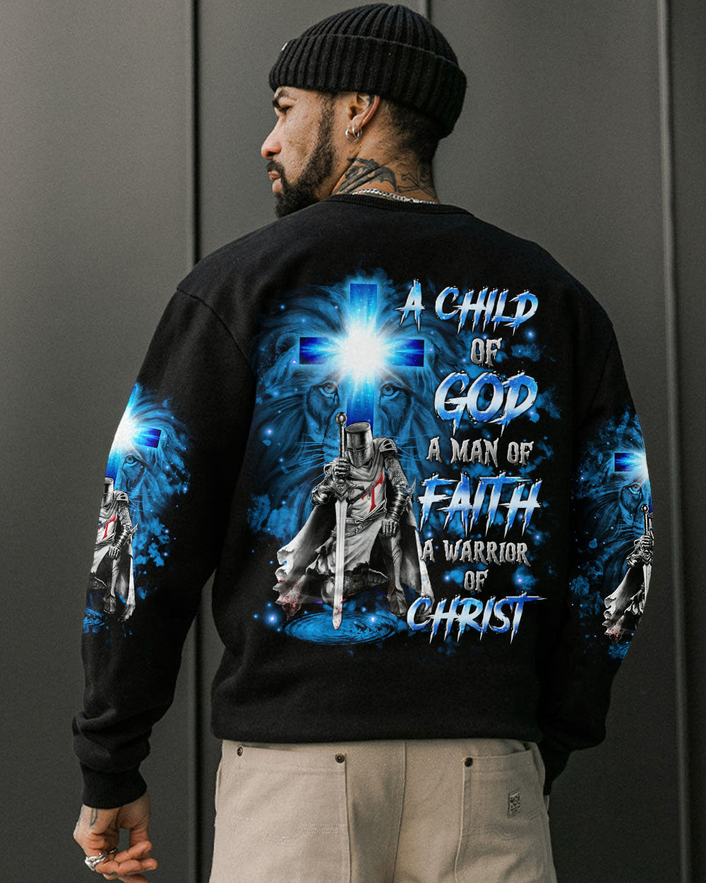 A Warrior Of Christ Men's All Over Print Shirt - Trunx125826