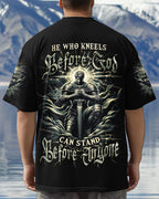 He Who Kneels Before God Warrior Men's All Over Print Shirt - Trunx479976