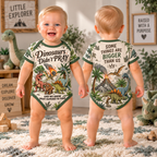 Dinosaurs Didn't Pray Baby Bodysuit