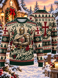 Whole Armor of God Ugly Sweater
