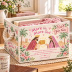 Royal Pink Floral Personalized Storage Basket