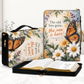 The New Is Here Butterfly Bible Cover