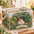 Wildflower Meadow Lamb Personalized Storage Basket