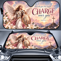 Warrior Angel Charge Car Sun Shade