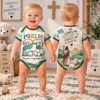 Psalm 23 Jesus Shepherd Baby Bodysuit