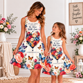 Done With Love Floral Butterfly Sleeveless Dress