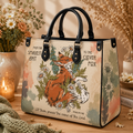 From The Smallest Ant To The Clever Fox PU Leather Handbag