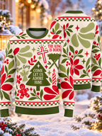 The King Is Born Ugly Sweater